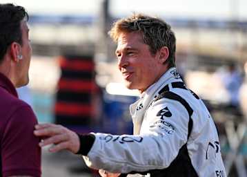 Brad Pitt war während der Dreharbeiten im Formel-1-Fahrerlager anzutreffen