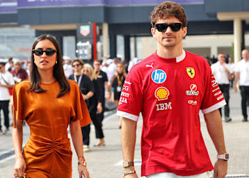 Alexandra Saint Mleux und Charles Leclerc