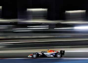 Arvid Lindblad unterwegs für die Racing Bulls