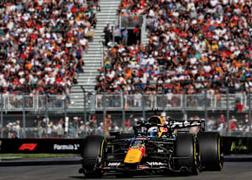 Max Verstappen in Kanada
