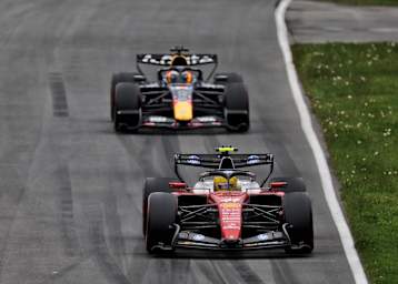 Lewis Hamilton und Max Verstappen lieferten sich ein spannendes Duell