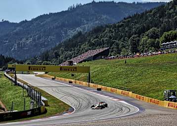 Isack Hadjar letztes Jahr auf dem Red Bull Ring