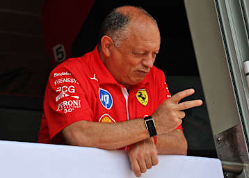 Ferrari-Teamchef Fred Vasseur ist ins Monaco-Fahrerlager zurückgekehrt