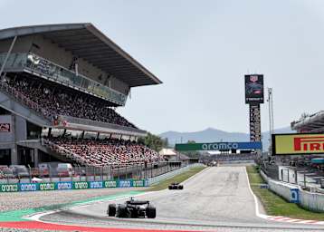 Der Circuit de Catalunya bei Barcelona