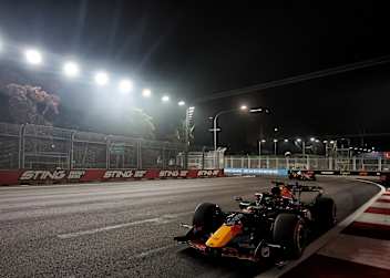 Max Verstappen zeigte im Scheinwerferlicht eine Meisterleistung