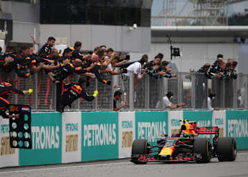 Max Verstappen gewann 2017 in Kuala Lumpur