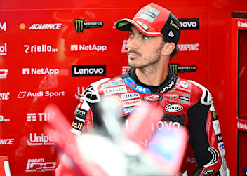 Ducati-Pilot Francesco Bagnaia wirkte in Brasilien ratlos