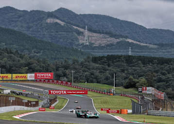 Der Aston Martin Valkyrie in Fuji