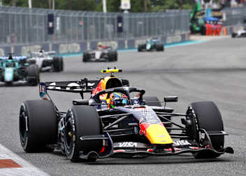 Isack Hadjar verunfallte im Miami-GP früh
