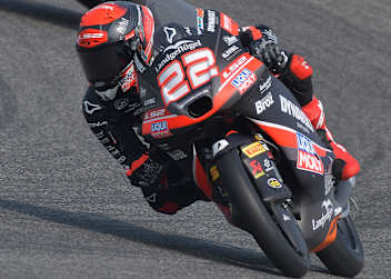 Schnellster im Moto3-Zeittraining: WM-Leader David Almansa (Intact GP)