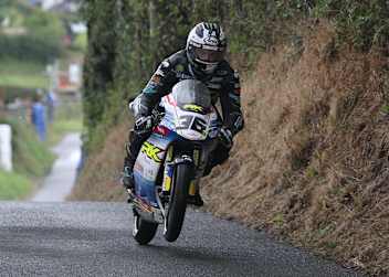 Michael Dunlop in Mid Antrim auf der Moto3-Honda