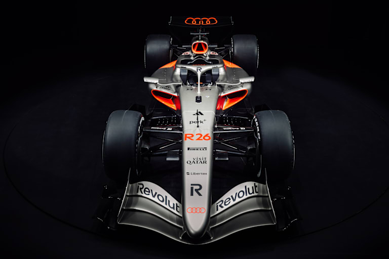 In diesen Farben tritt Audi 2026 in der Formel 1 an