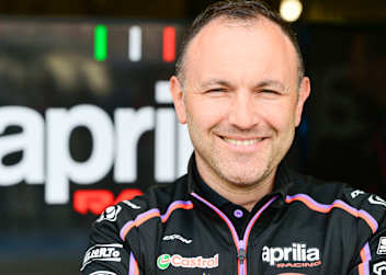 Aprilia-Teammanager Paolo Bonora