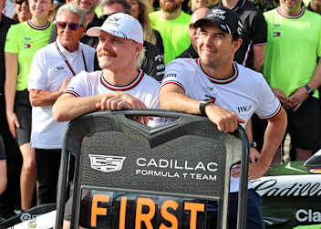 Valtteri Bottas und Sergio Perez