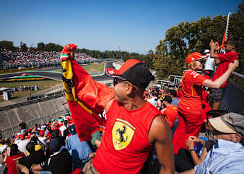 Einzigartige Stimmung in Monza