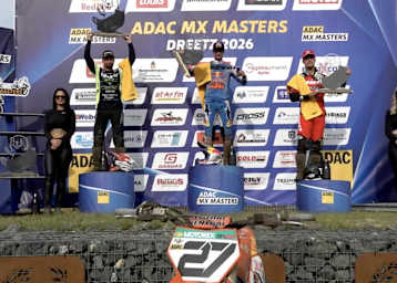 Das 450er-Podium in Dreetz