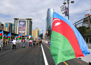 Beim Grossen Preis von Aserbaidschan in Baku