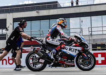 Michael van der Mark hat in Aragon viel zu tun