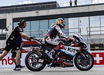 Michael van der Mark hat in Aragon viel zu tun