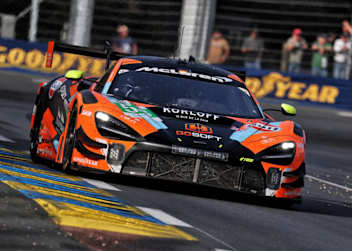 Ein McLaren 720S LMGT3 Evo in Le Mans