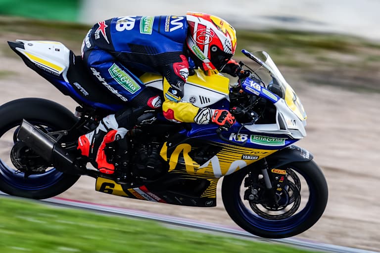 Weltmeisterin Maria Herrera in den neuen Farben für 2026