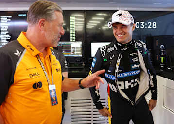 Zak Brown und Lando Norris: Wer triumphiert in der Kart-Challenge?