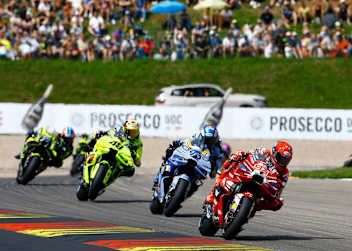 Vor der Sommerpause wird auf dem Sachsenring um die WM-Führung gekämpft