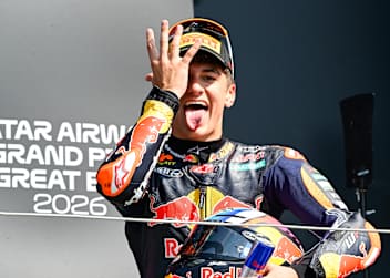 Alvaro Carpe konnte sich nur bedingt über Platz 2 freuen