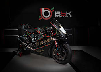 Die Bimota KB998 Rimini in der Nero-Lackierung