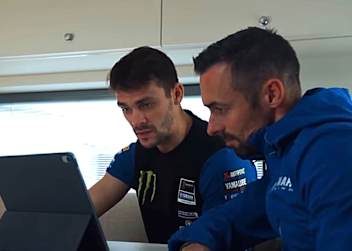 Tim Gajser (li.) mit Riding-Coach Eugene Laverty