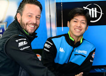 Ai Ogura mit Crew-Chief Giovanni Mattarollo