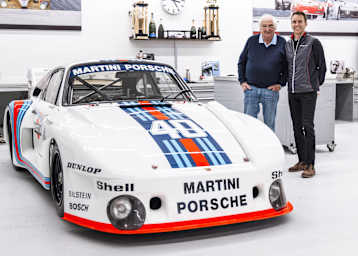 Porsche 935 Baby, Techniker Norbert Singer, Le Mans-Sieger Timo Bernhard