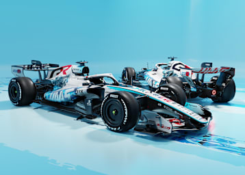 Godzilla fährt auch in Austin auf den VF26 des Haas-Teams mit