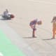 SBK Aragon, FP1: Crash von Jake Dixon – Vorderteil der Honda abgerissen