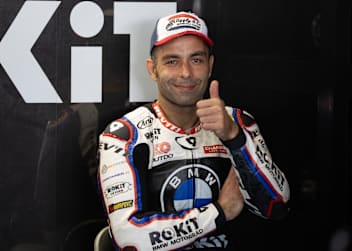Danilo Petrucci gab beim Donington-Test sein Comeback