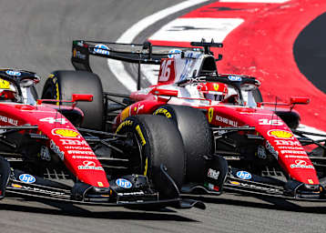 Lewis Hamilton und Charles Leclerc in China