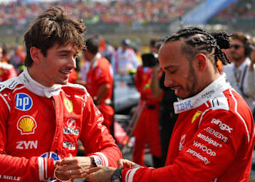 Charles Leclerc übernahm in Silverstone Lewis Hamiltons Set-up-Richtung
