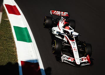 Haas-Fahrer Esteban Ocon in Monza