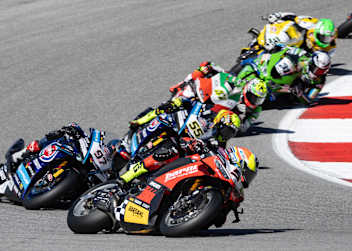 Yari Montella (vorne) hat den Speed fürs Podium