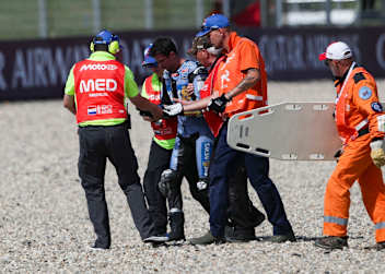 Wieder ein großer Crash für Alex Marquez