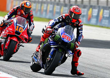Fabio Quartararo und Luca Marini
