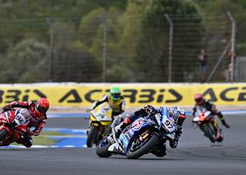 Xavi Vierge holte in Estoril für Yamaha die Kohlen aus dem Feuer