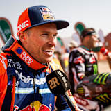 Daniel Sanders (KTM), im Hintergrund Ricky Brabec (Honda)