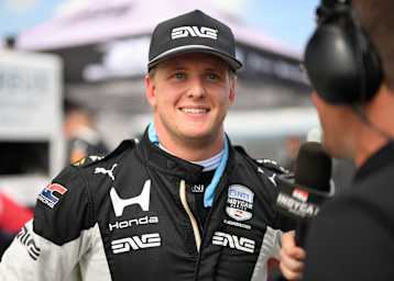 Mick Schumacher beim IndyCar-Rennen in Nashville