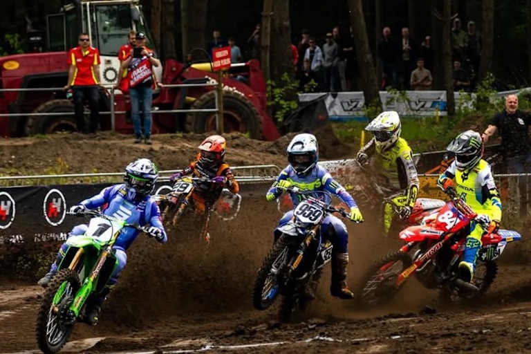 Febvre (1) vor Renaux (959) und Herlings (84) in Harfsen