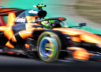 Lando Norris war mit seinem dritten Platz im Sprint-Qualifying zufrieden