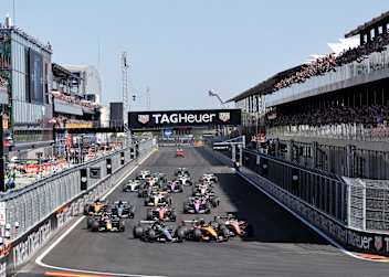 Rennstart in Madrid