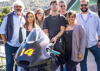 Tony Arbolino mit der Forward-Truppe