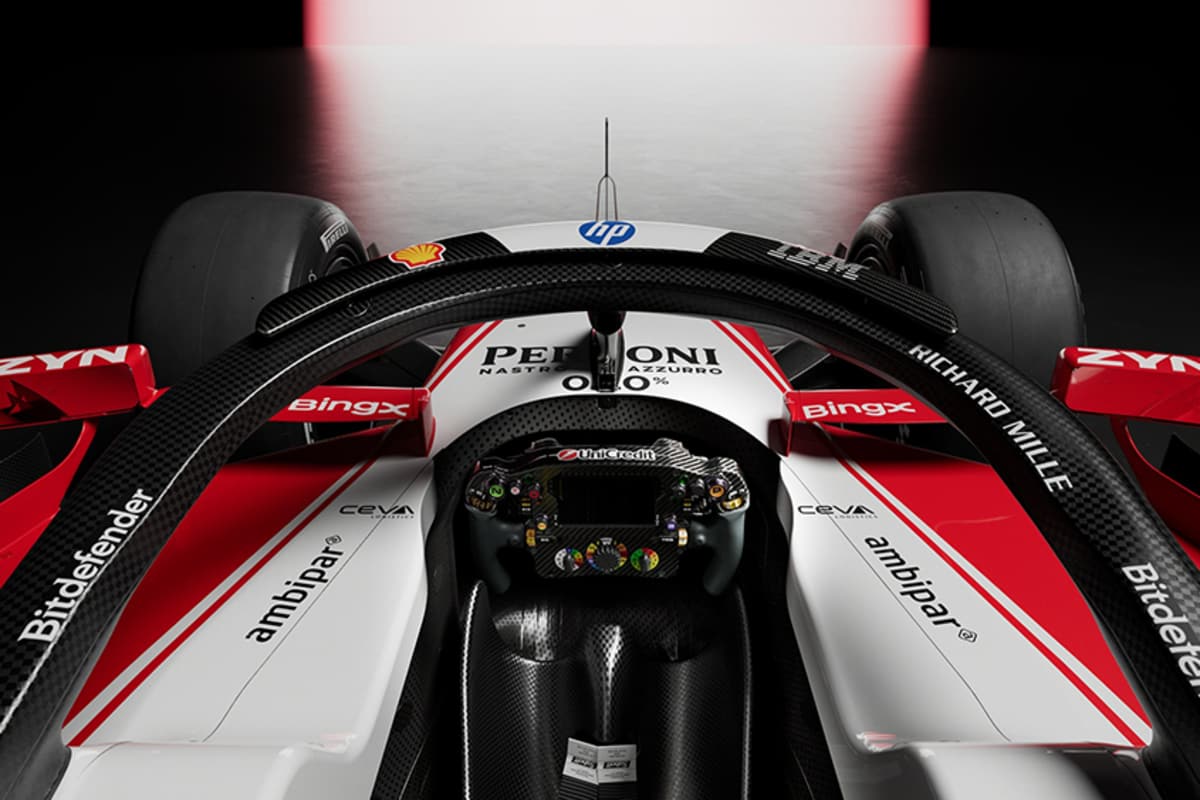 Der Arbeitsplatz von Leclerc und Hamilton