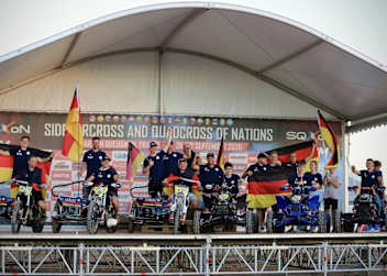 Die deutschen Sidecar- und Quad-Teams